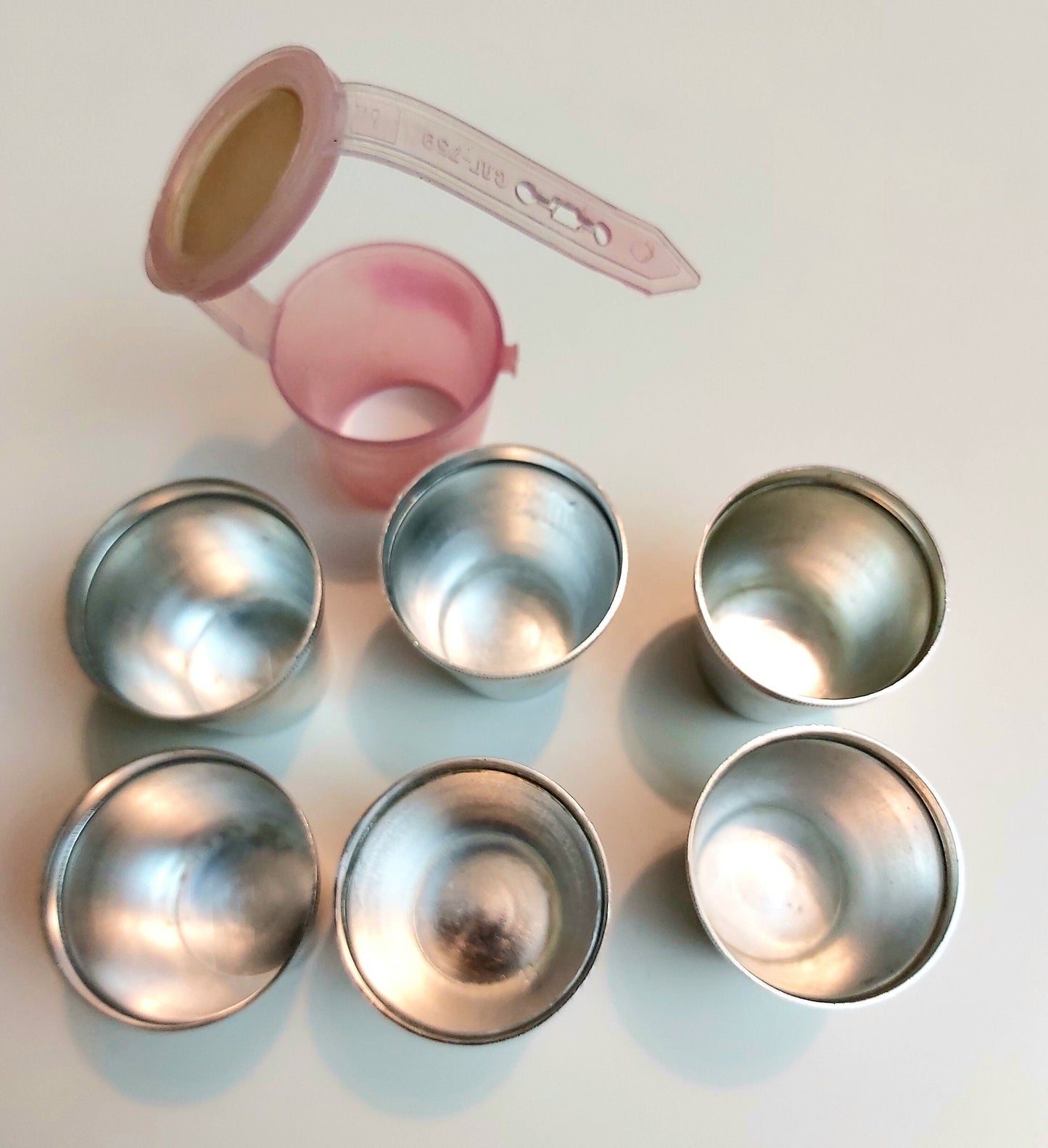 Six Travel Drinking Glasses Set: Best Gifts for Him, Home Gift, Gift for Her - Aluminum Cups. Minimalist Design.