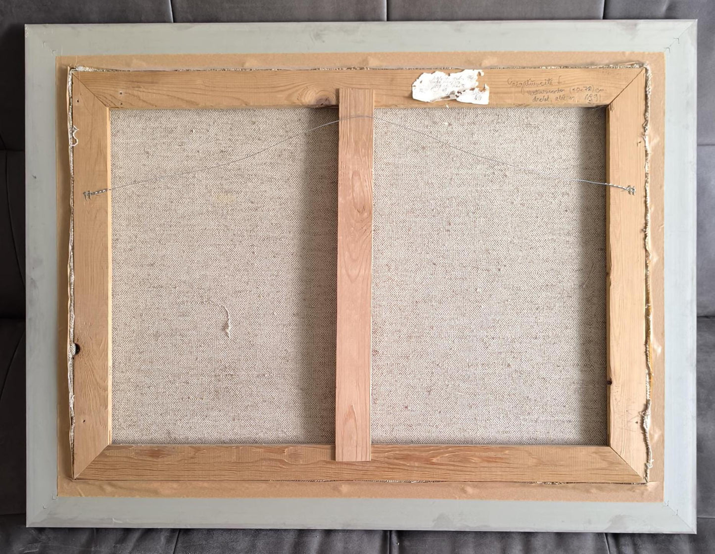 Large Still Life by Lione Grigaliunaite, Oil on Canvas, Signed, 1991