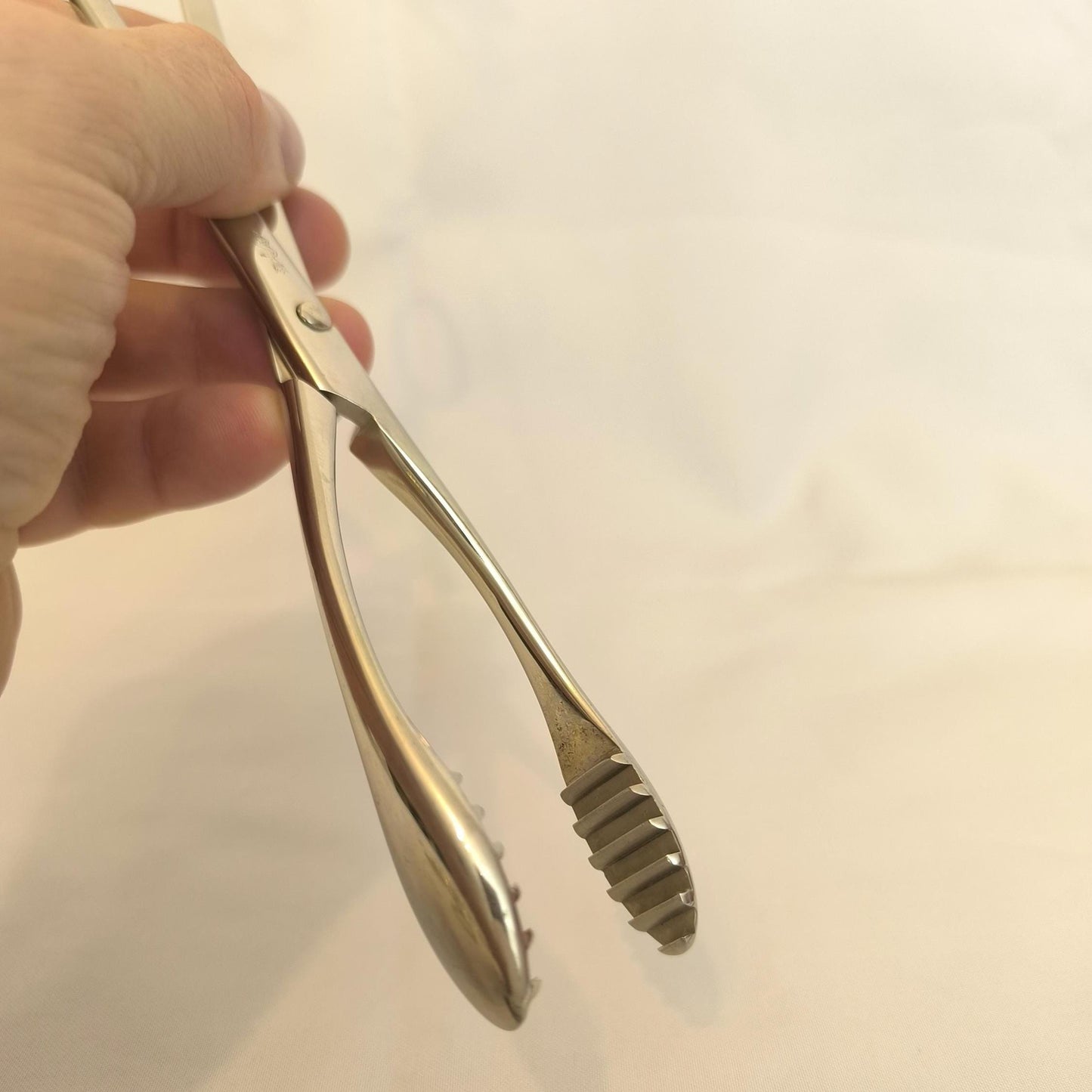 Antique Steel Medical Surgical Clamp No. 3 – Original Gynecological Tool 1960s