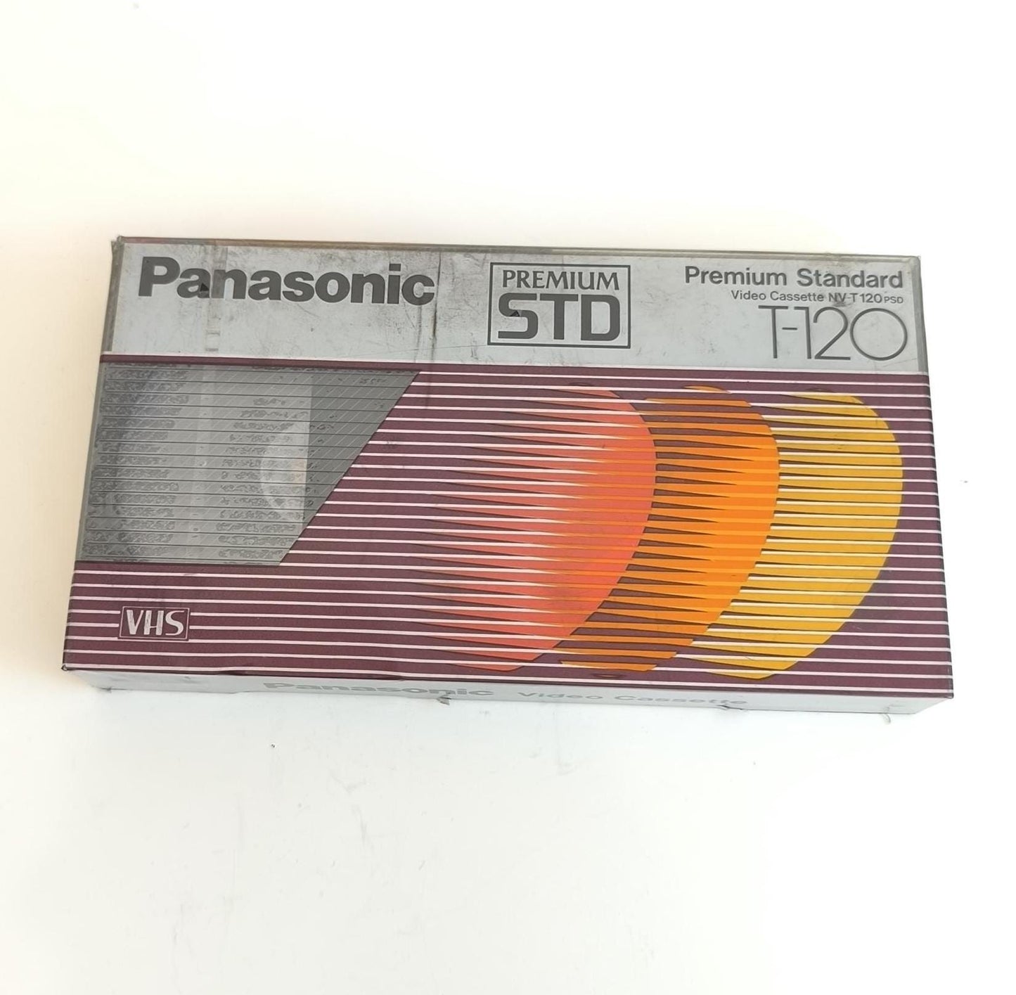 Collection Panasonic Blank VHS Tapes P-STD T-120, Japan 1986