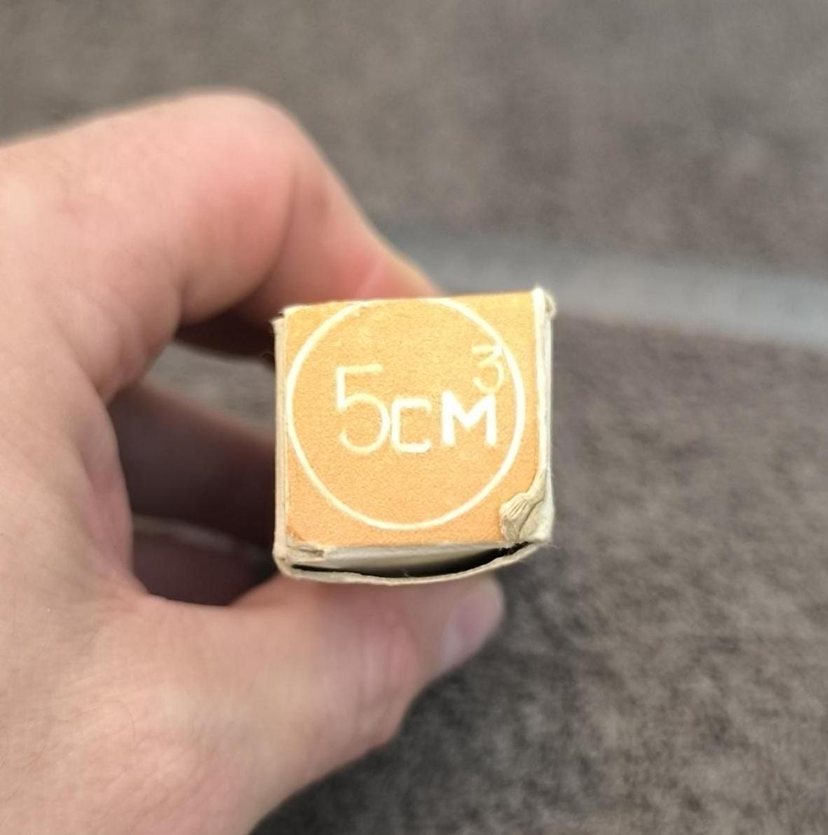 Unused USSR Medical Syringe, Stainless Steel with Glass Body, 5 ml, 1990s, in Box