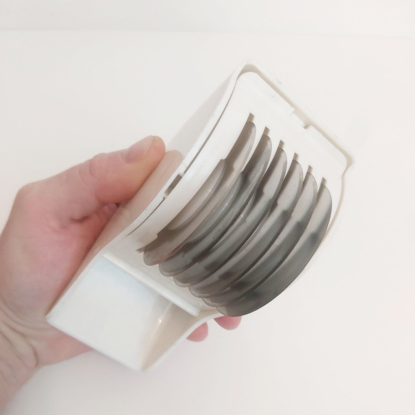 Vintage Stainless Steel Rotary Herb Cutter: Pasta Pastry Mincer