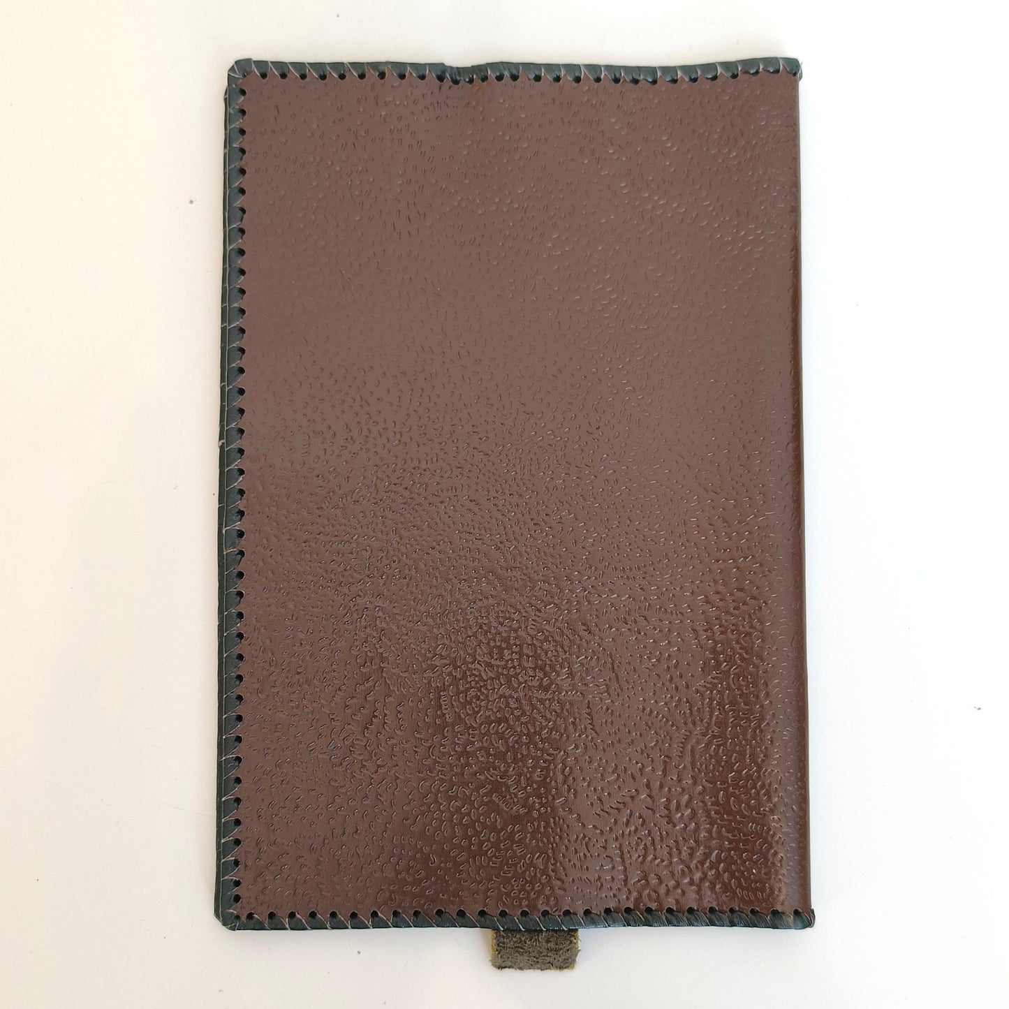 Embossed Leather Notebook Cover: Lithuanian Baltic Craft