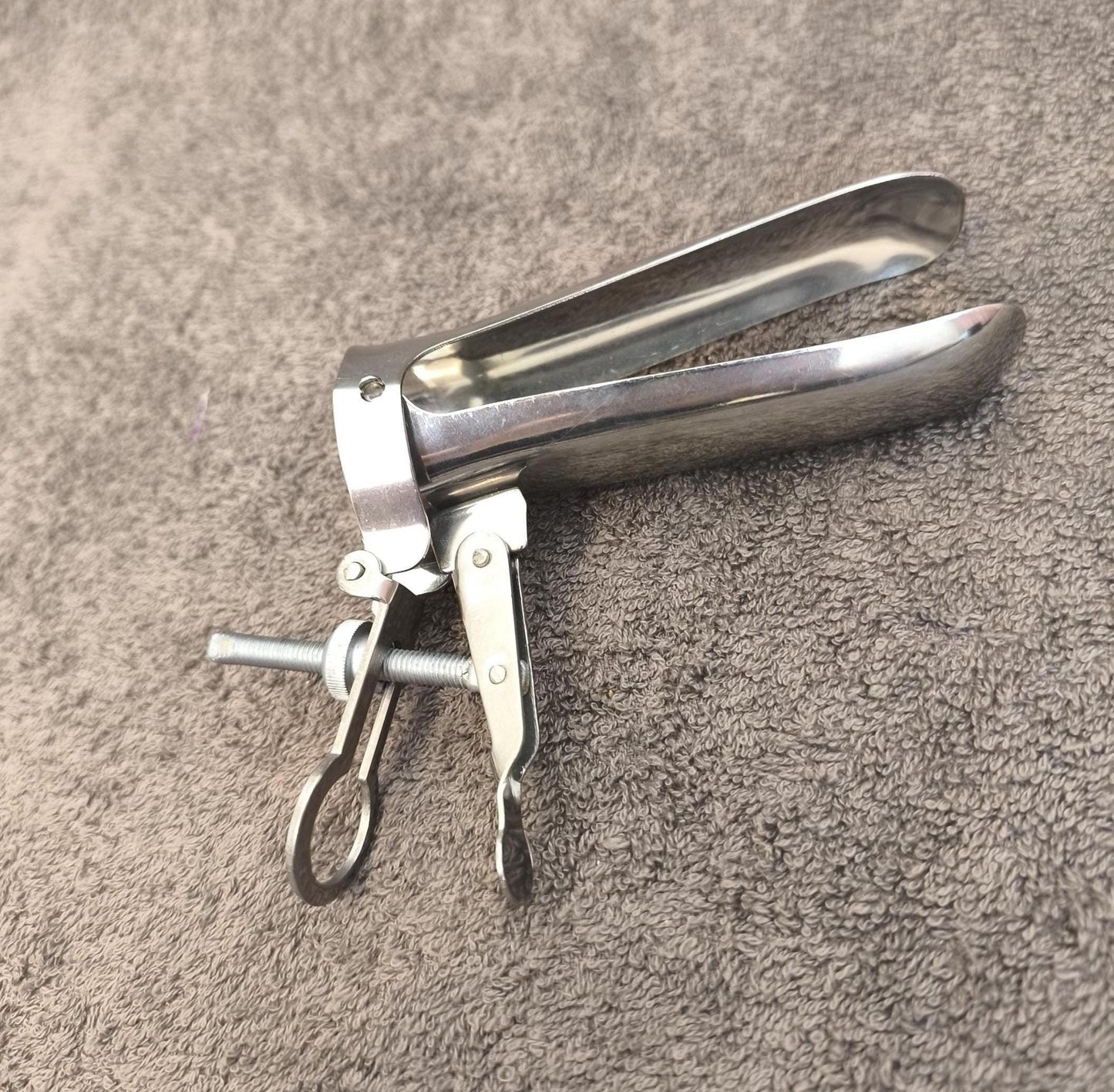 1980s Steel Gynecological Speculum – Unused Soviet Medical Instrument