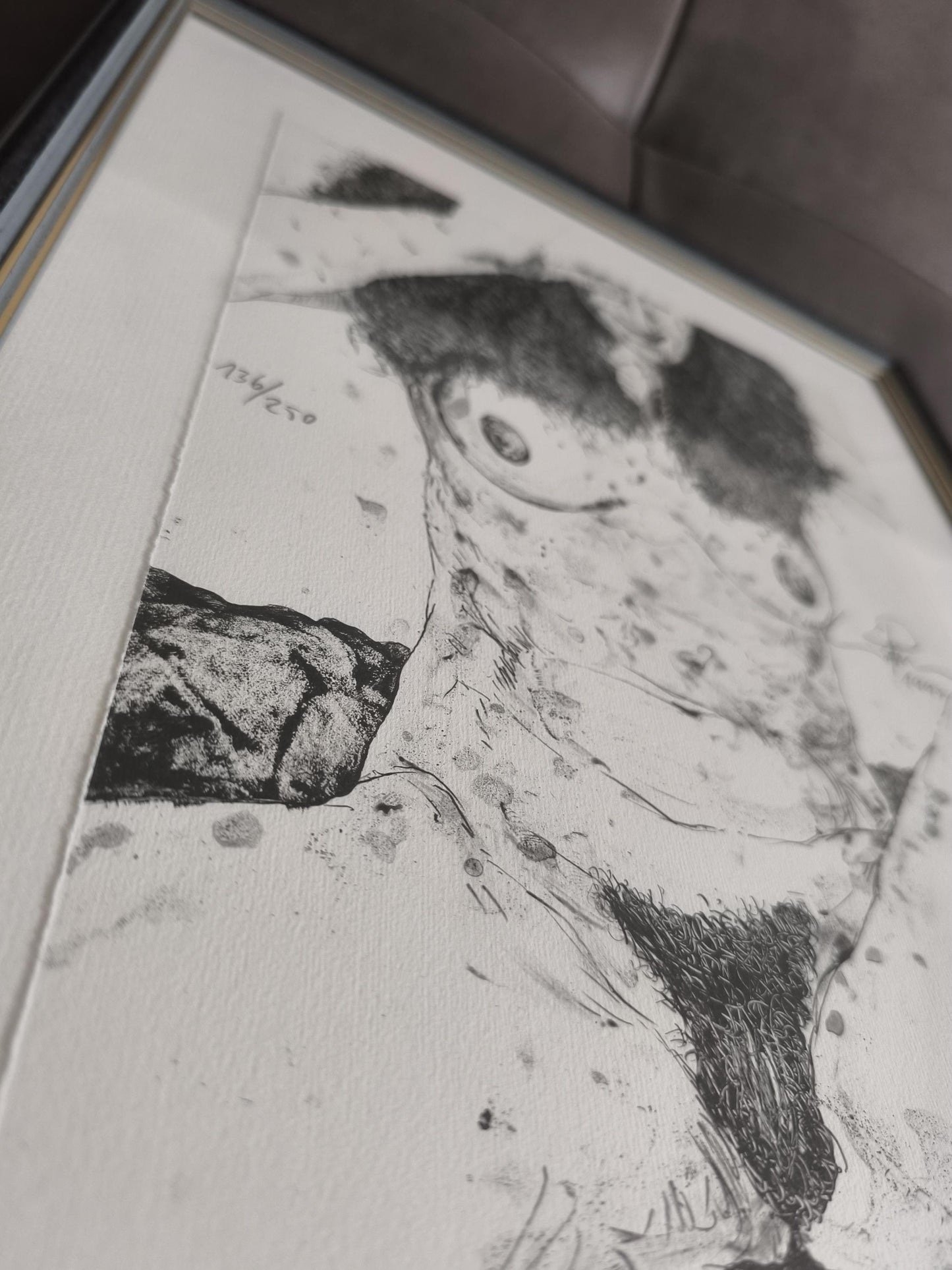 Erhard Göttlicher "Nude" Signed Lithograph 136/250, 1997, Framed