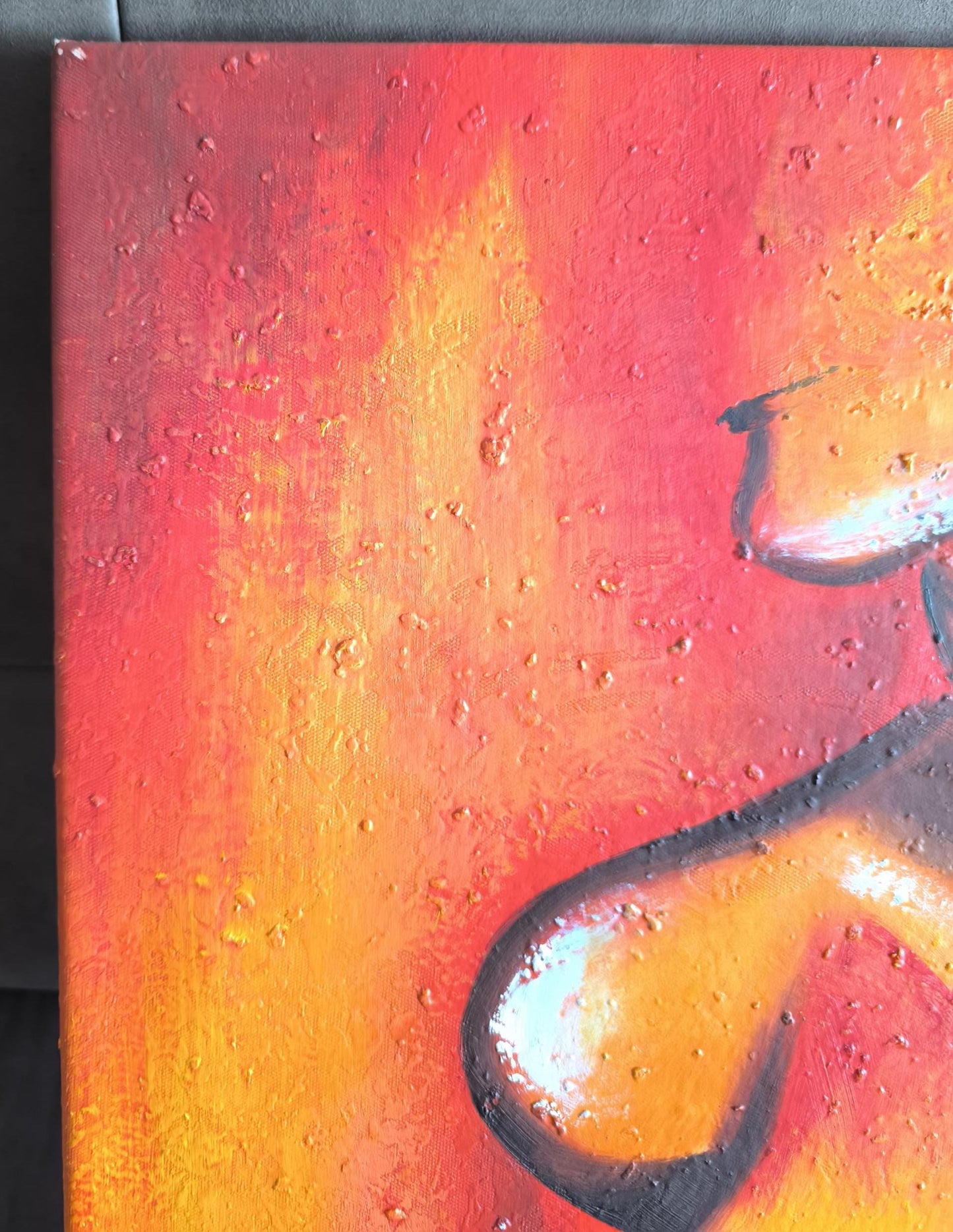 Unsigned Female Nude Oil on Canvas, Pre-1990, 60×80 cm