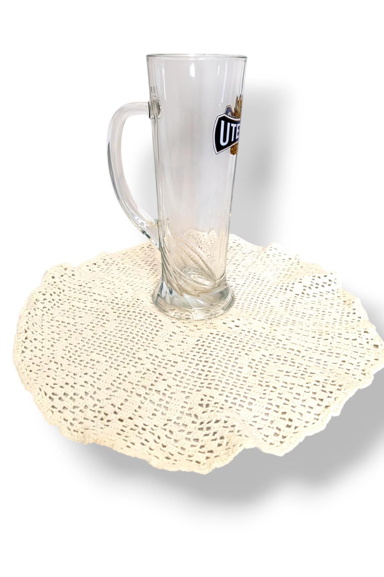 Utenos Beer Glass: Lithuanian Collectible Stein (0.5L)