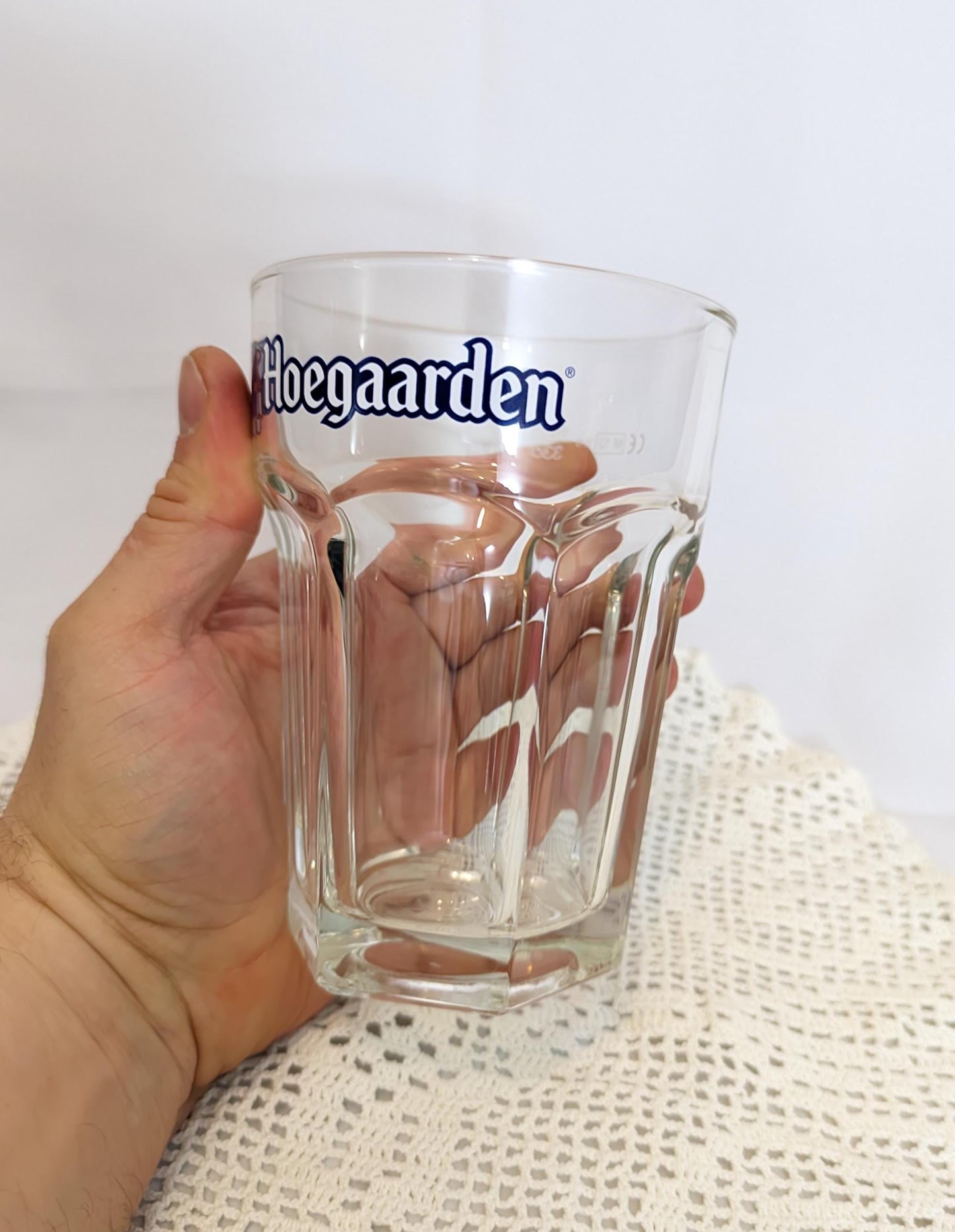 Vintage Hoegaarden Beer Glass - Limited Edition Collectible