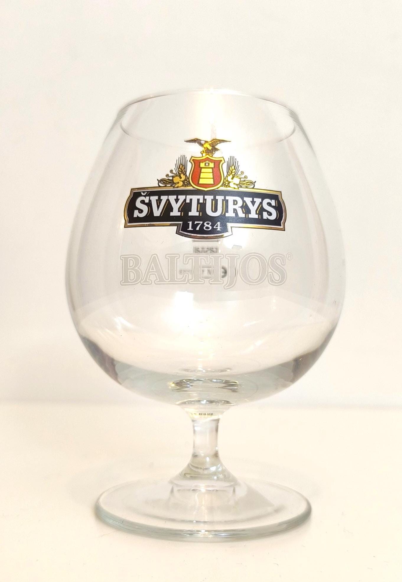 Limited Edition Svyturys Beer Glass 0.33L - Vintage Collectible Beer Mug Stein