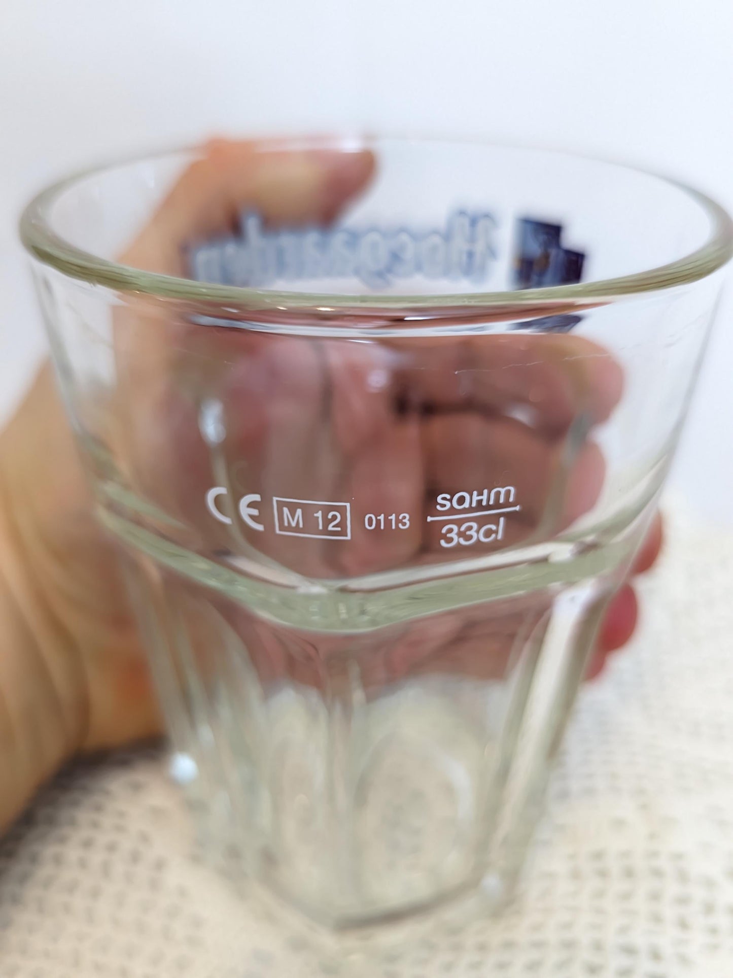 Vintage Hoegaarden Beer Glass - Limited Edition Collectible