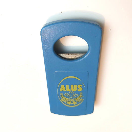 Latvia Beer Opener Alus no RIgas, Soviet Bottle Opener, Collectible Retro Bottle Opener, Vintage Barware, Men's Gift