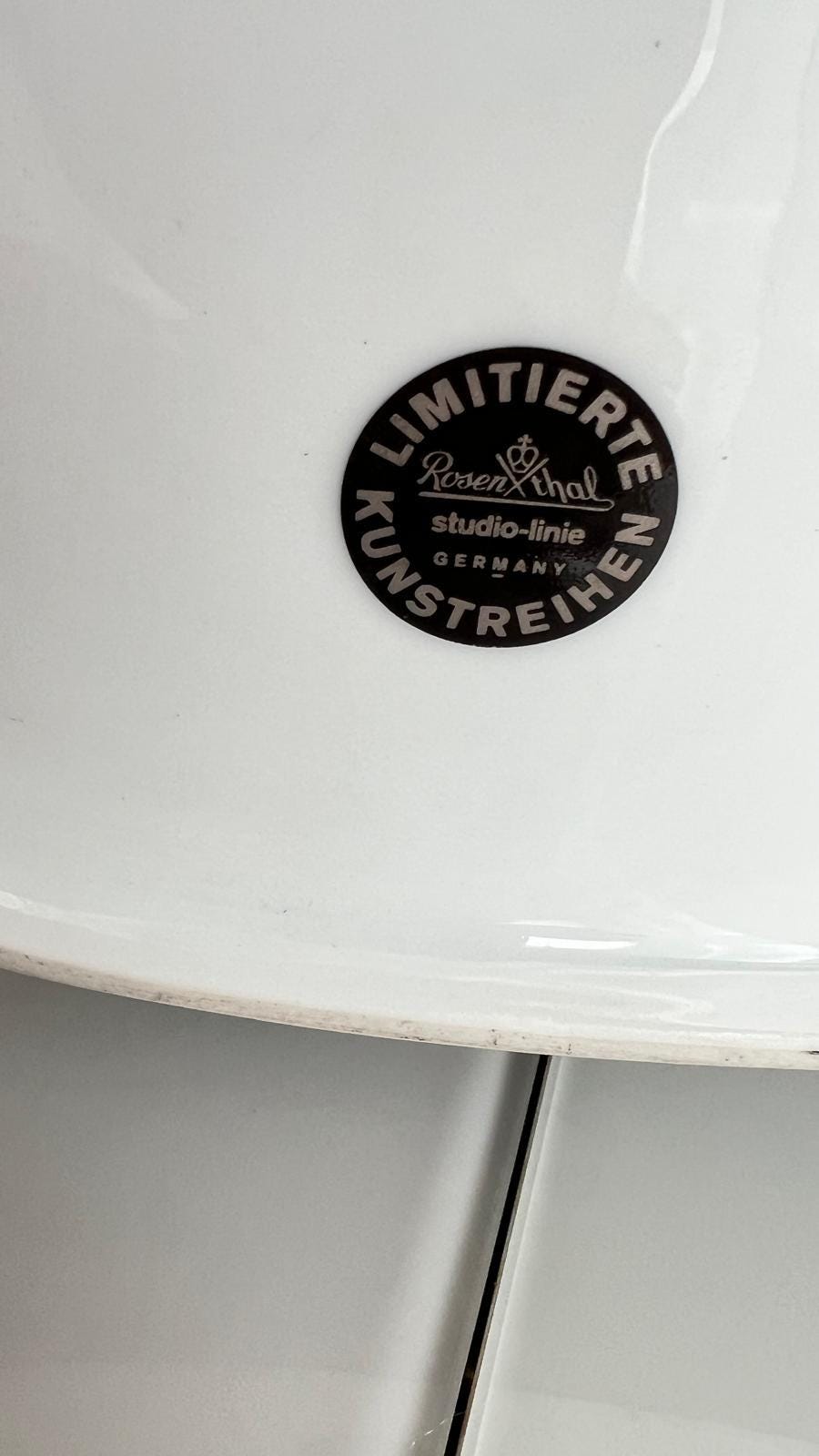 Otmar Alt Rosenthal Porcelain Vase "Suomi" Limited Edition 1978