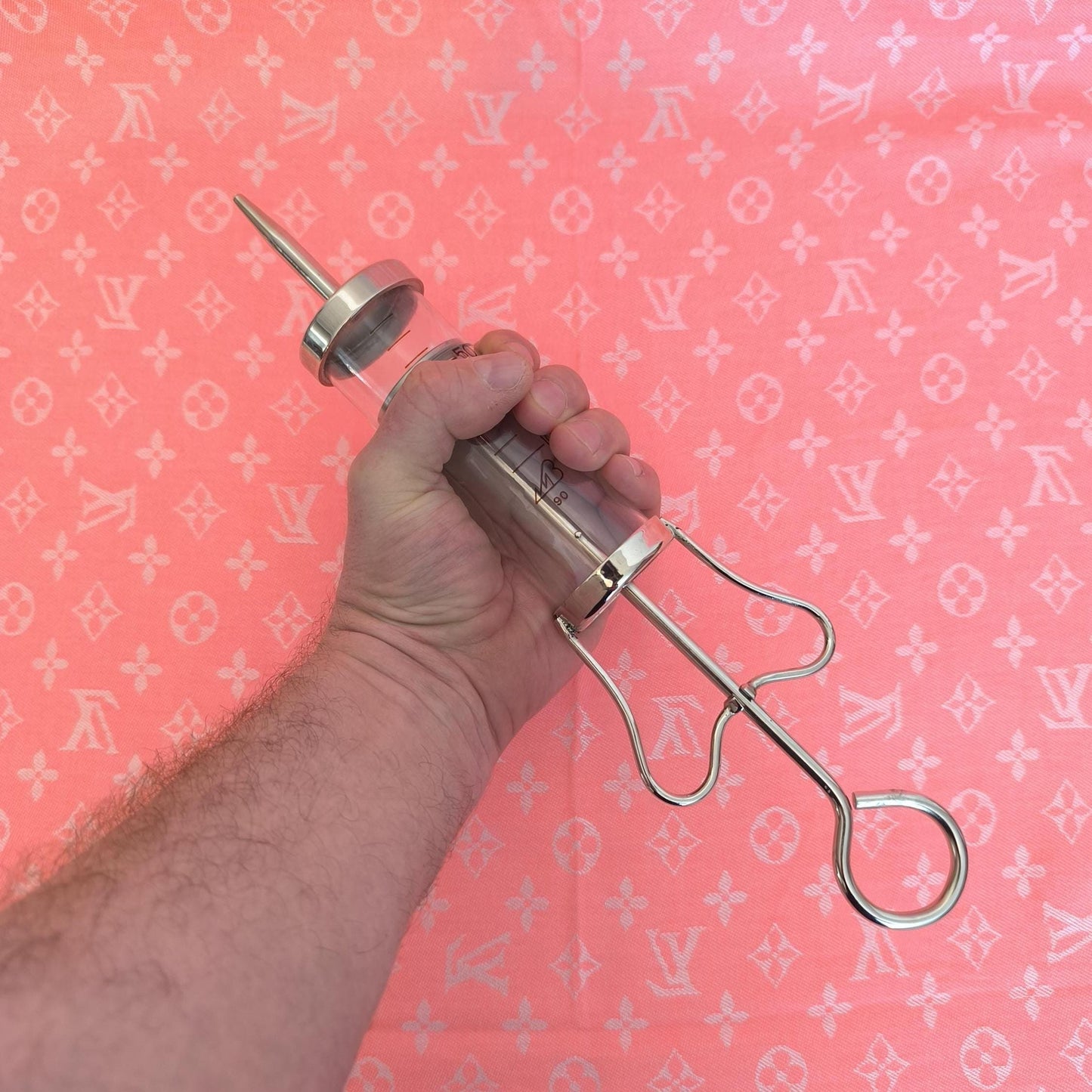 Reusable Injection 100 ml Syringe, Made in USSR 1990s