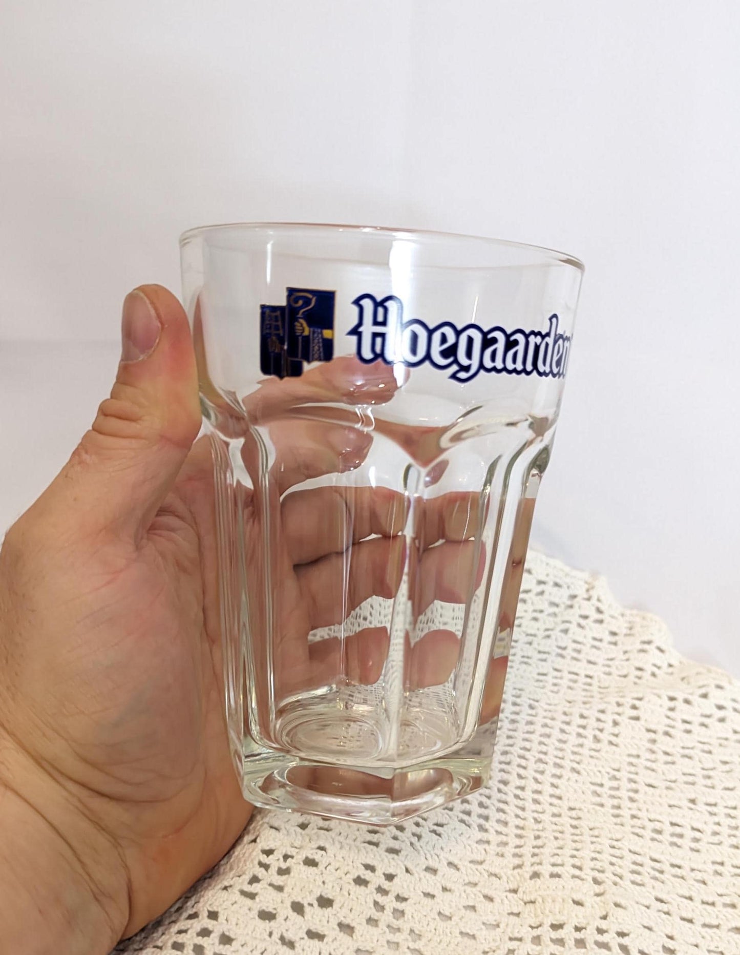 Vintage Hoegaarden Beer Glass - Limited Edition Collectible