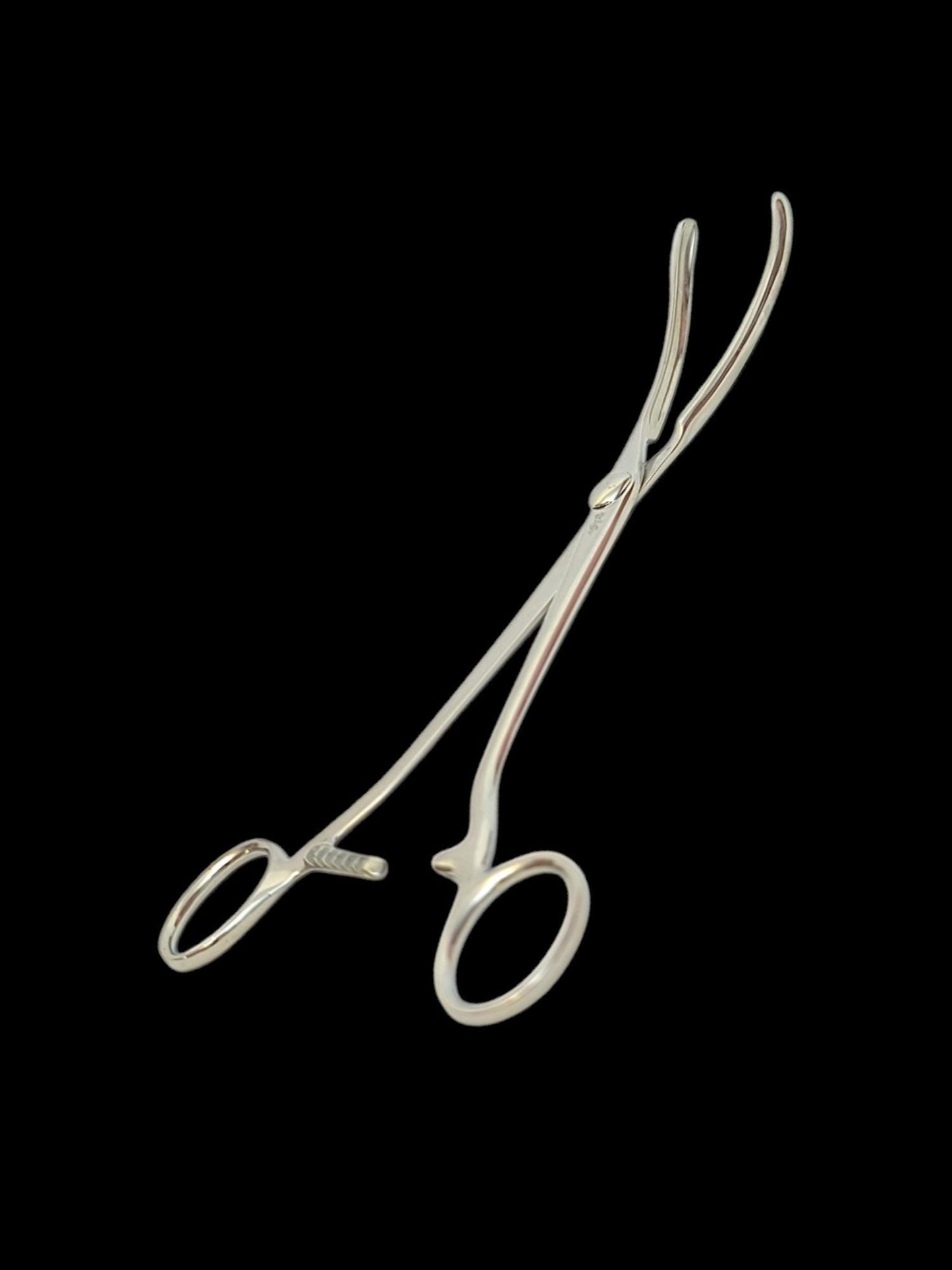 Vintage Steel Medical Gynecological Clamp Tool No. 30 – Authentic Surgical Instrument 1960s