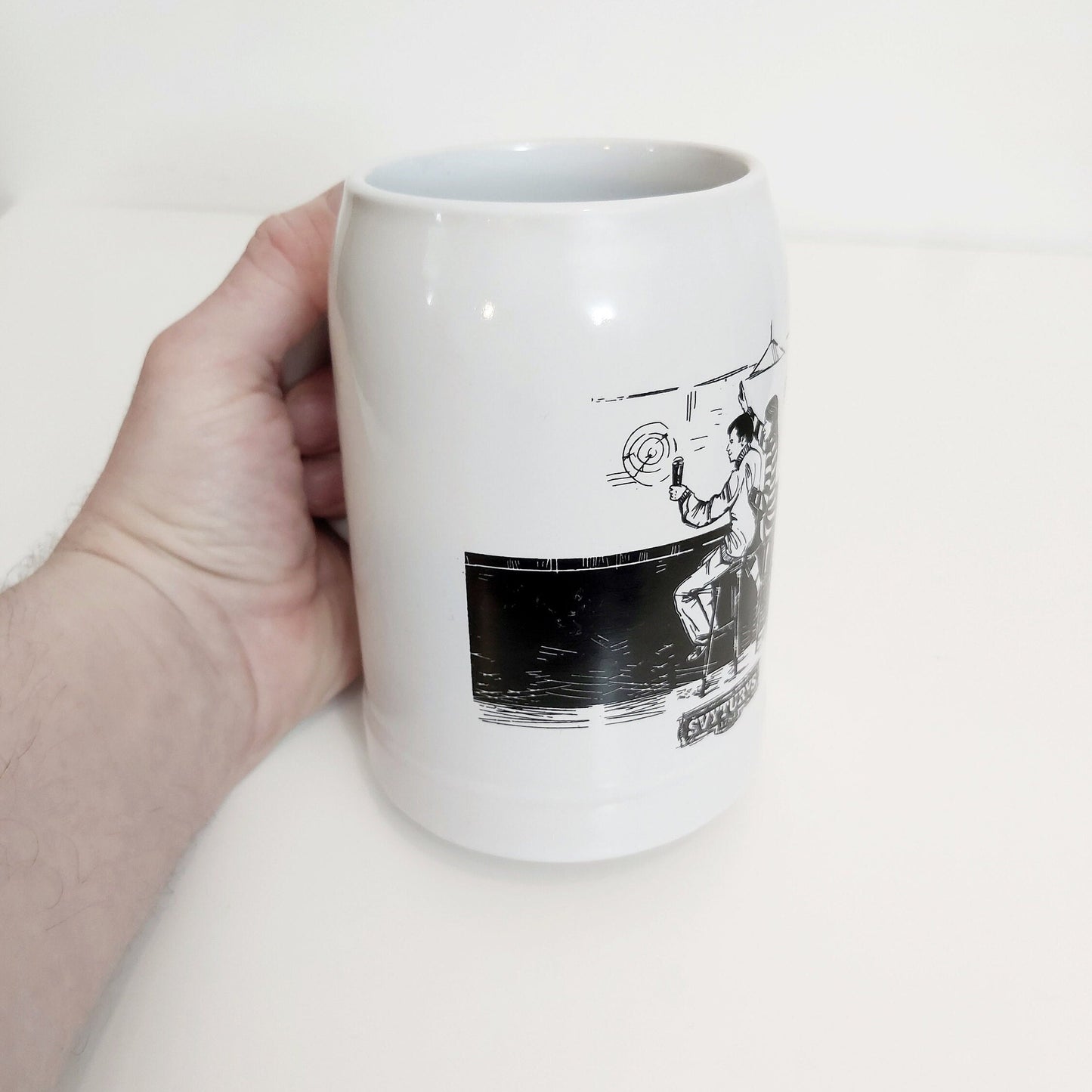 Svyturys Ceramic Beer Stein - Lithuanian Limited Edition