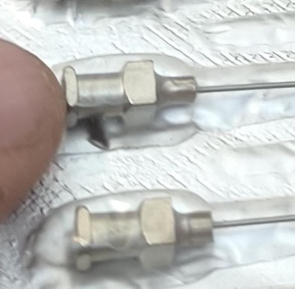 USSR Medical  Injection Needles: 10-Piece Medical Memorabilia 1980s