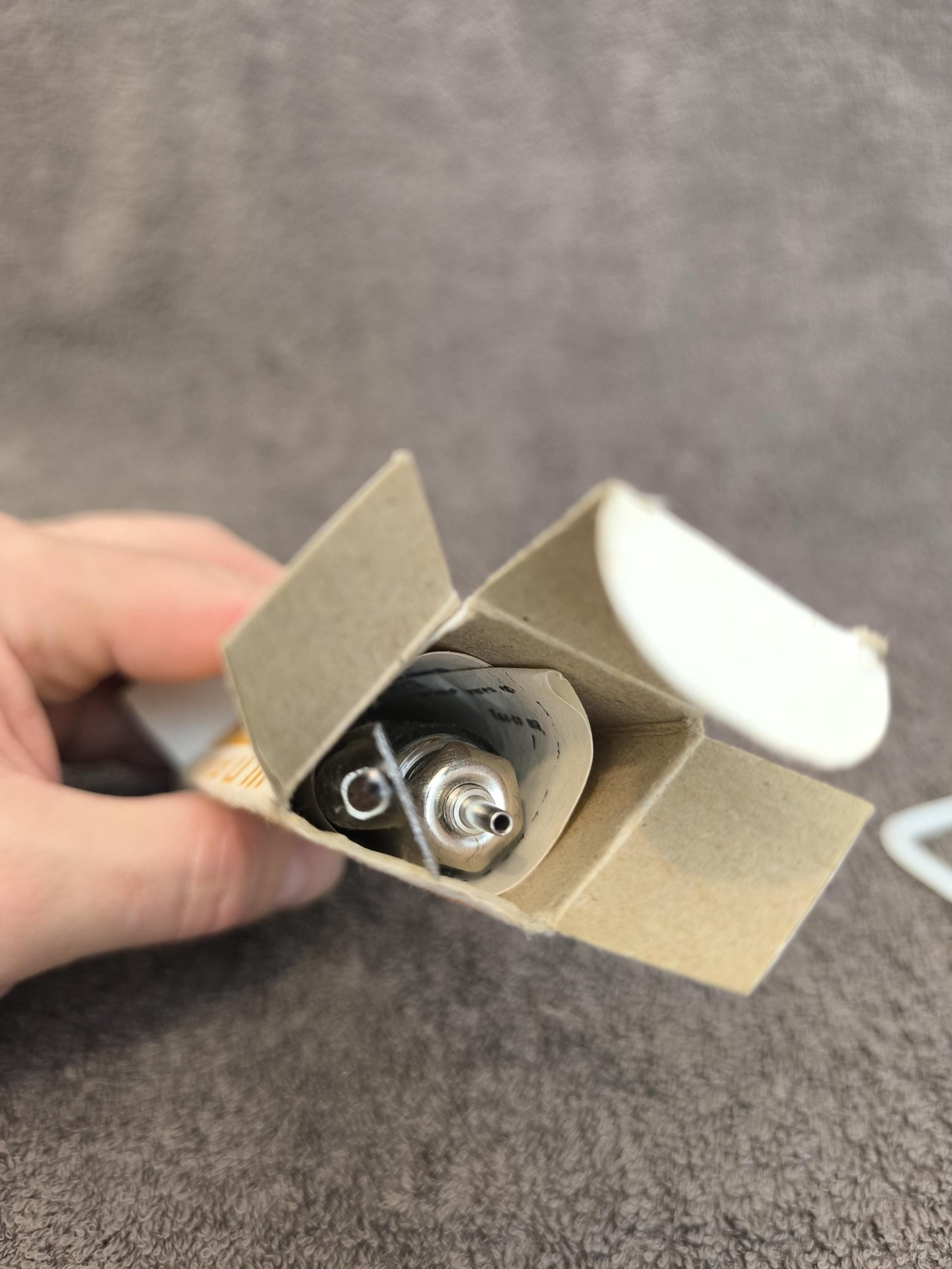 USSR Medical Hypodermic Syringe: Stainless Steel & Glass, 10ml, Unused 1990s