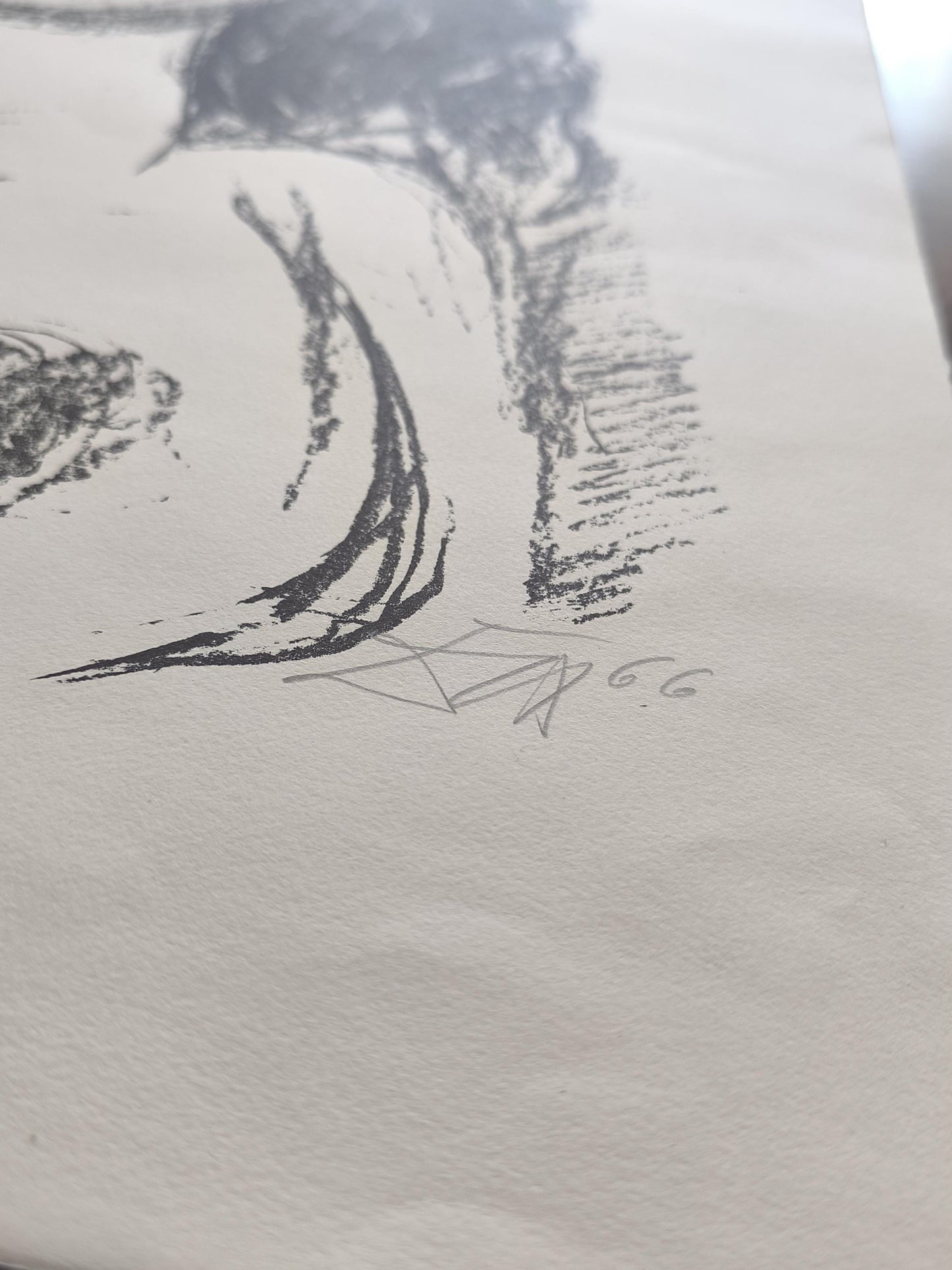 Otto Dix Lithograph "Halbakt von vorn", 1966, Unframed