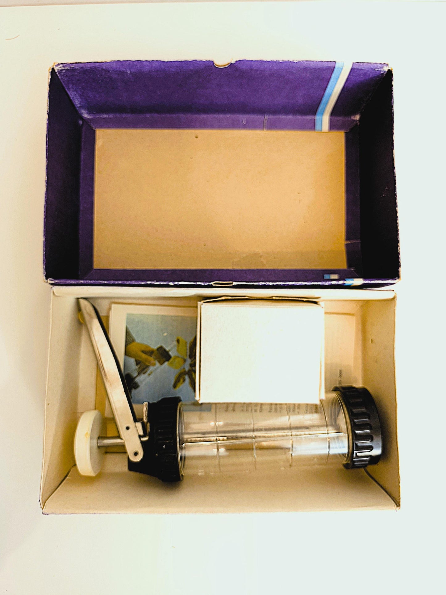 Universal Confectionery Syringe, Sigma, Kaunas, Lithuania 1990, Original Packaging