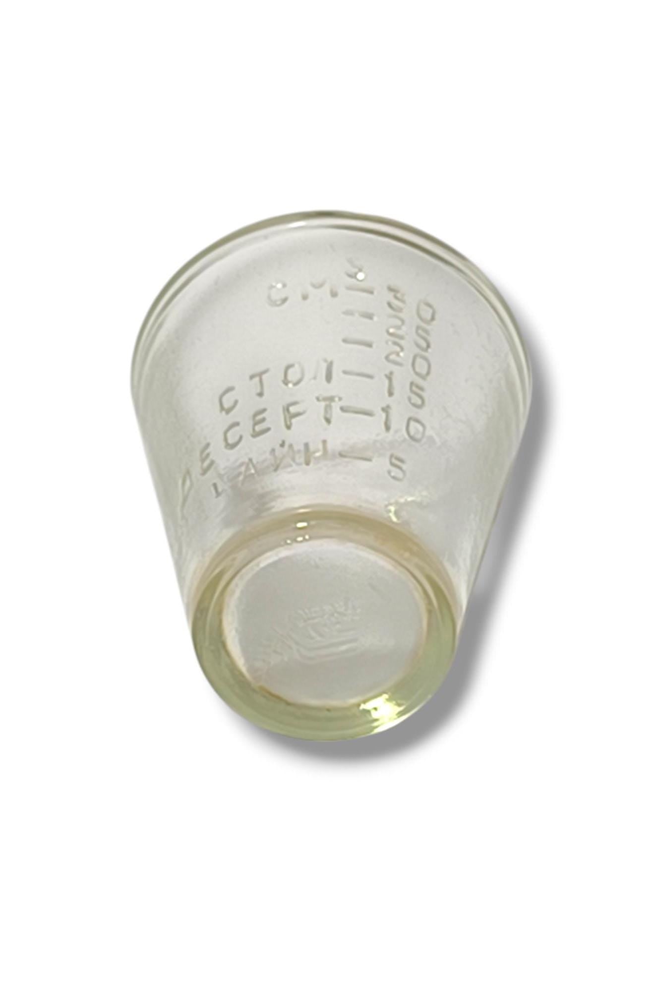 Collectible Measuring Shot Glass Cup 1970s Lithuania