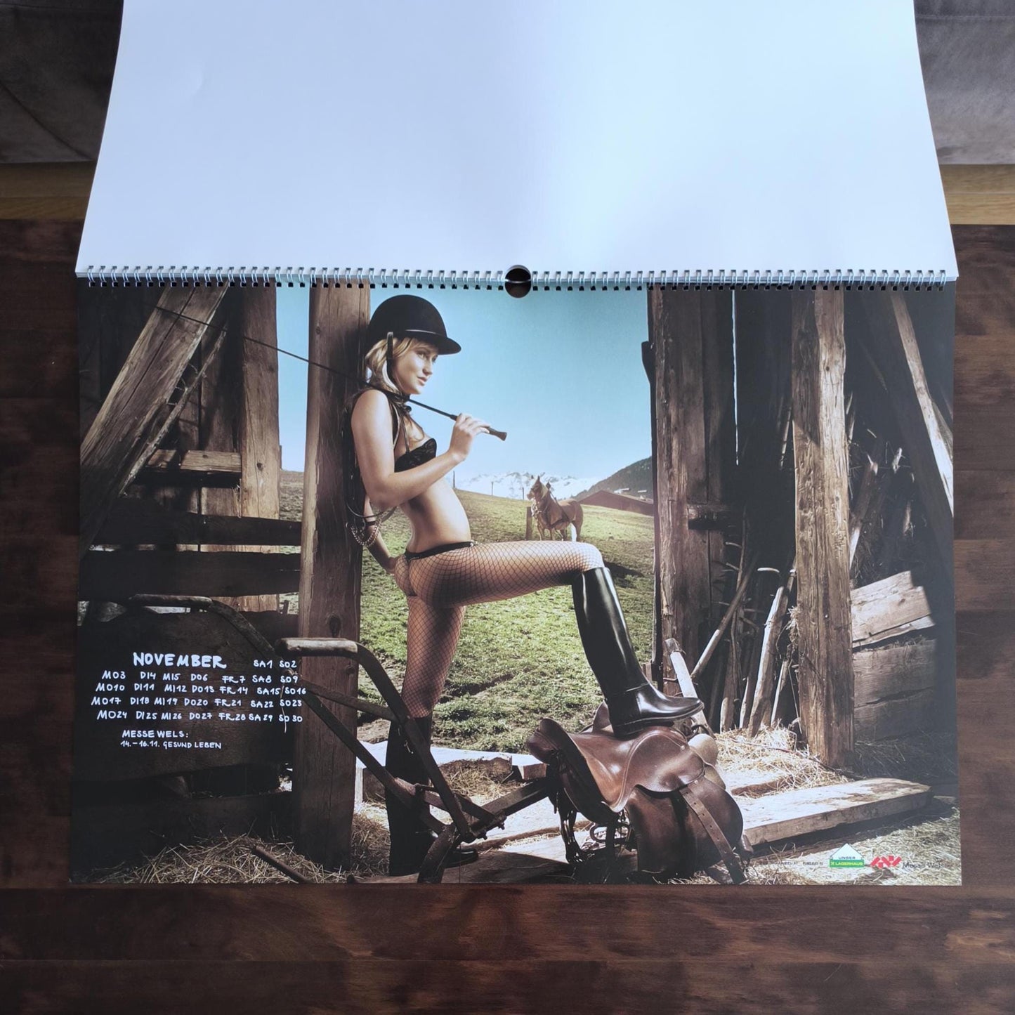 Jungbauernkalender Austrian Farmers Women Calendar