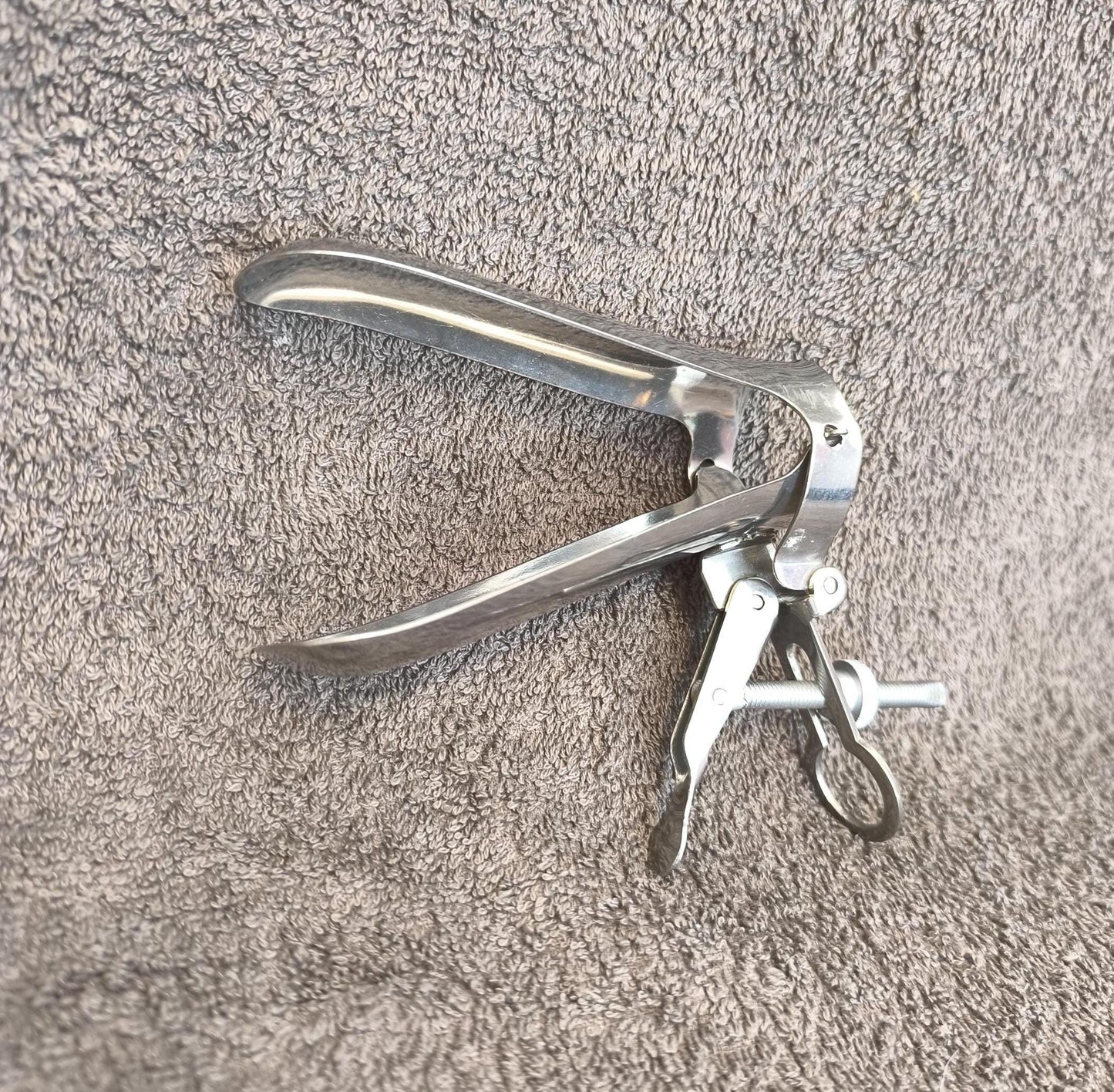 1980s Steel Gynecological Speculum – Unused Soviet Medical Instrument