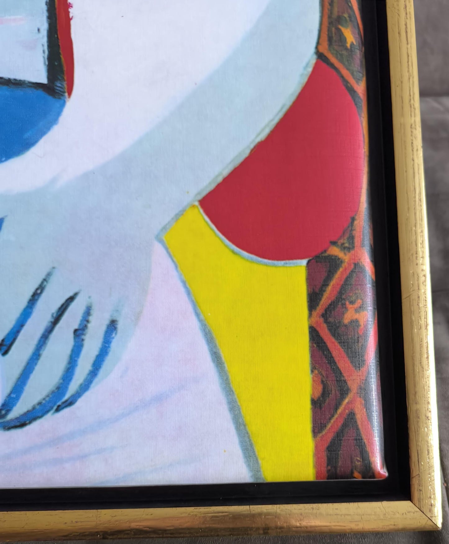 Pablo Picasso "Dream" – Framed Canvas Print, 1980