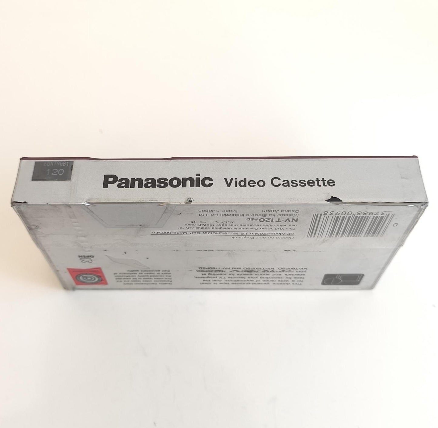Collection Panasonic Blank VHS Tapes P-STD T-120, Japan 1986