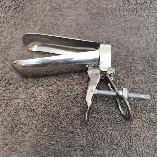 1980s Steel Gynecological Speculum – Unused Soviet Medical Instrument