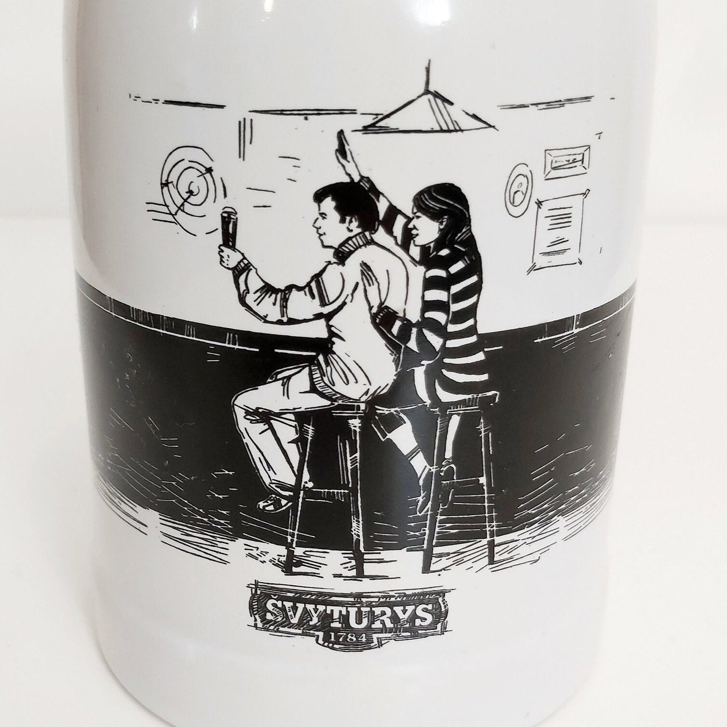 Svyturys Ceramic Beer Stein - Lithuanian Limited Edition