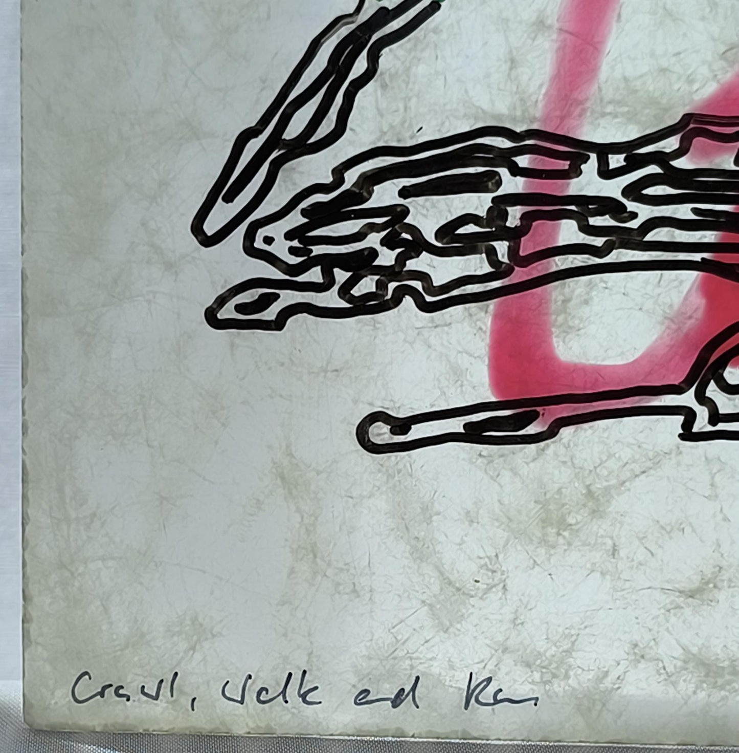 Uwe Esser Abstract Artwork "Crawl, Walk and Run" Germany 2005