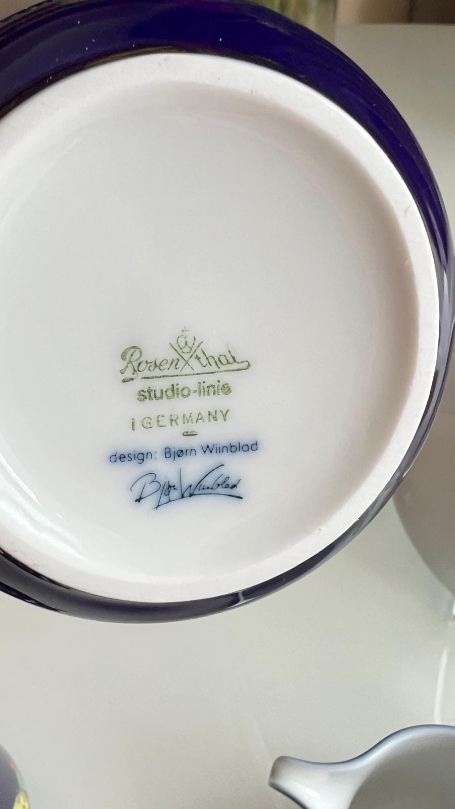 Björn Wiinblad Rosenthal Porcelain Coffee Set 1001 Nights 1970s