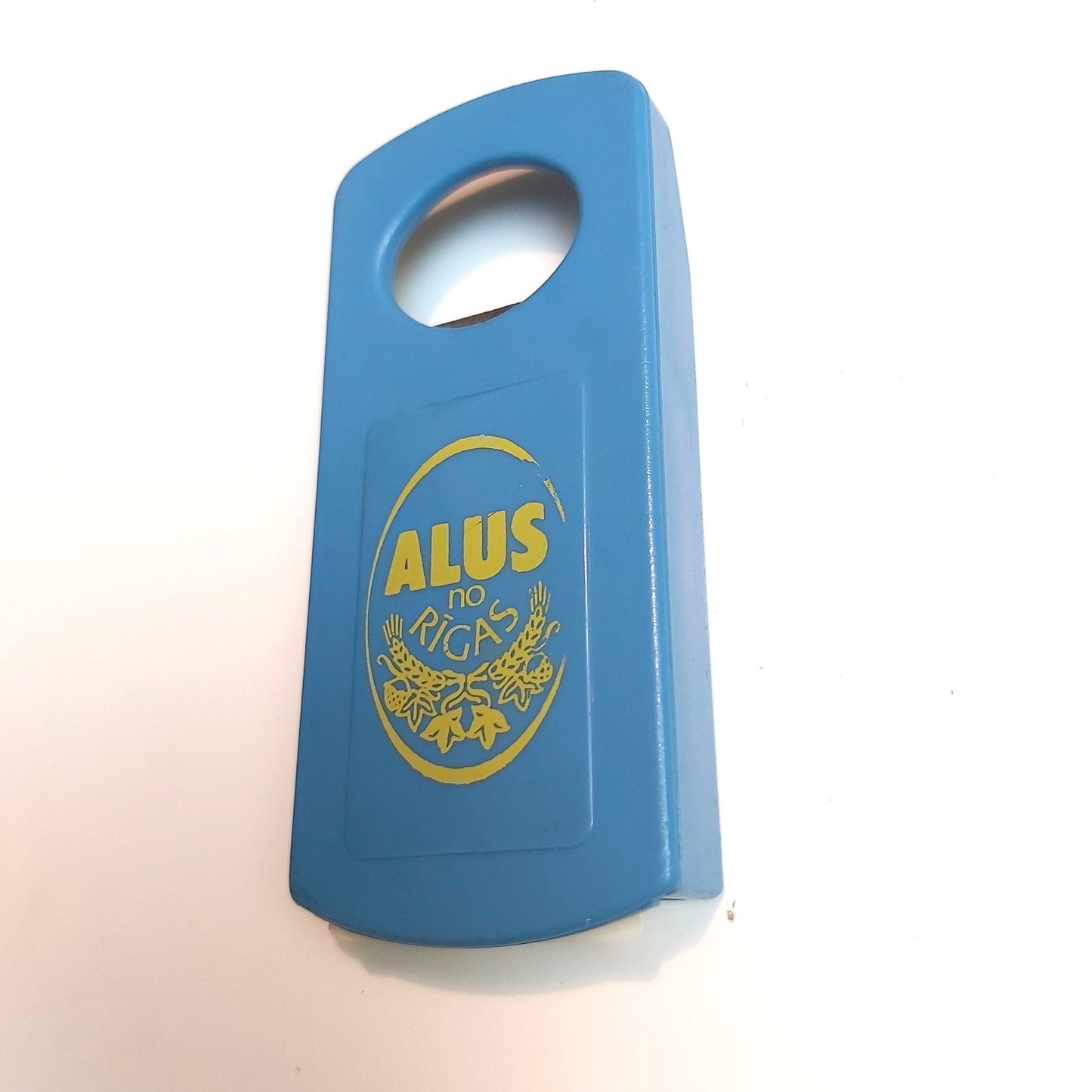 Latvia Beer Opener Alus no RIgas, Soviet Bottle Opener, Collectible Retro Bottle Opener, Vintage Barware, Men's Gift