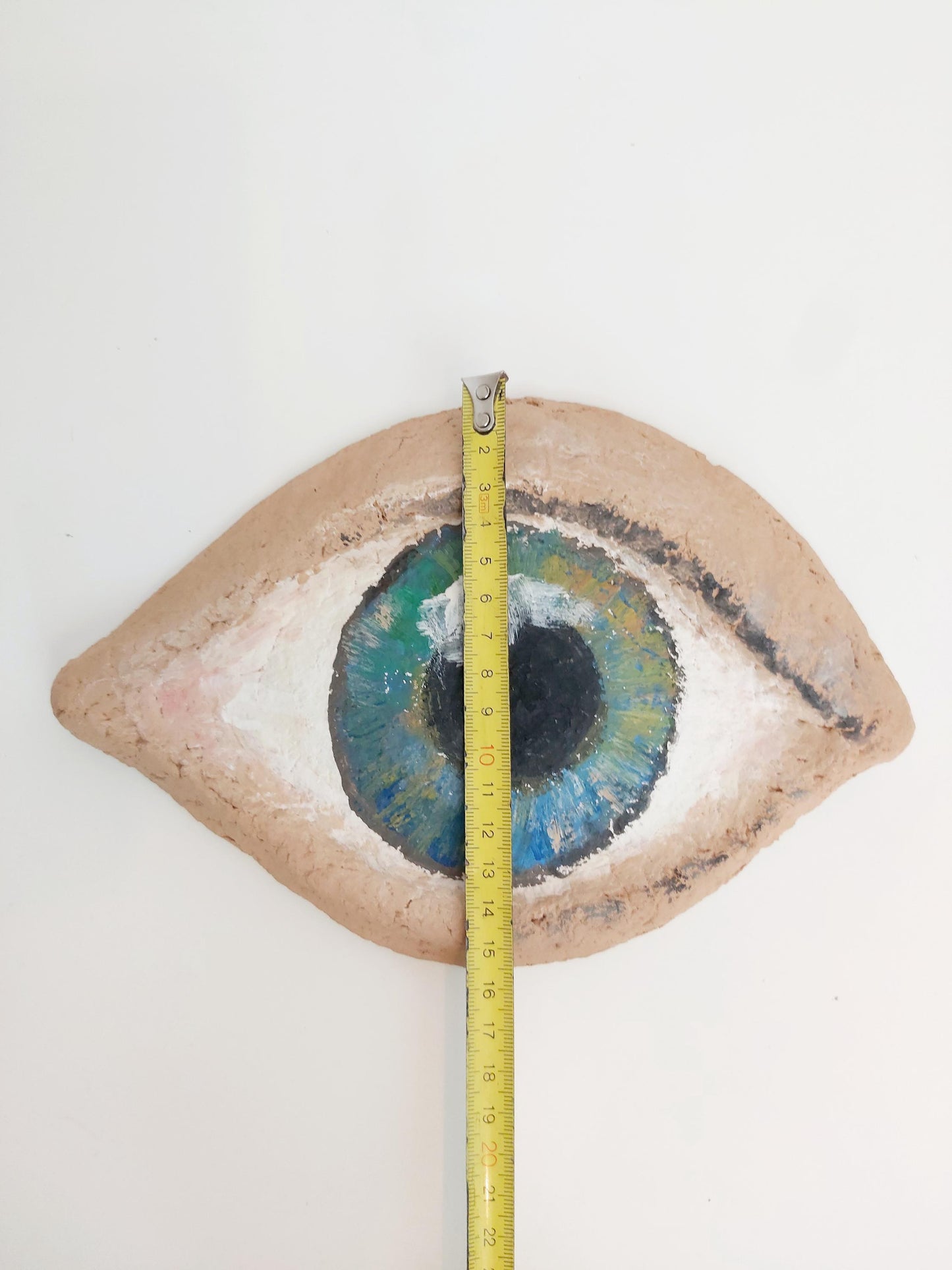 Handmade Human Eye Sculpture Art, Medicine-Inspired Gift for Home Decor