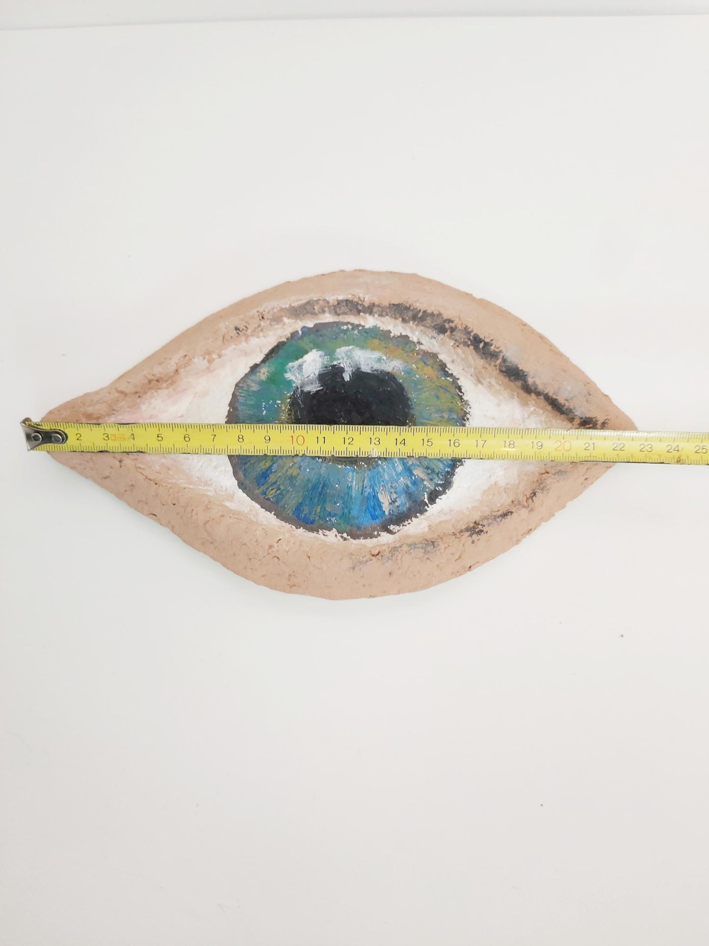 Handmade Human Eye Sculpture Art, Medicine-Inspired Gift for Home Decor