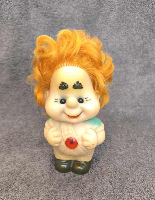 Rubber Toy Carlson Collectible Doll Soviet 1970s