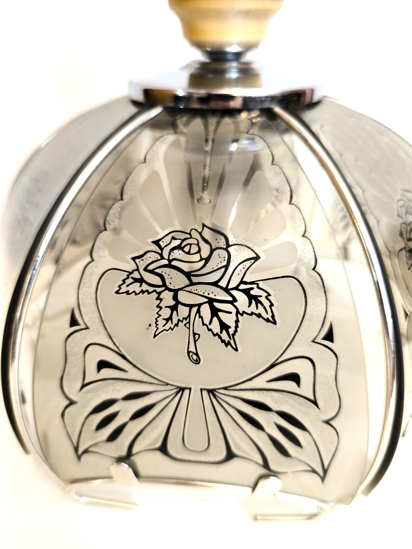 80s Hanging Pendant Light, Vintage Lamp Fixture