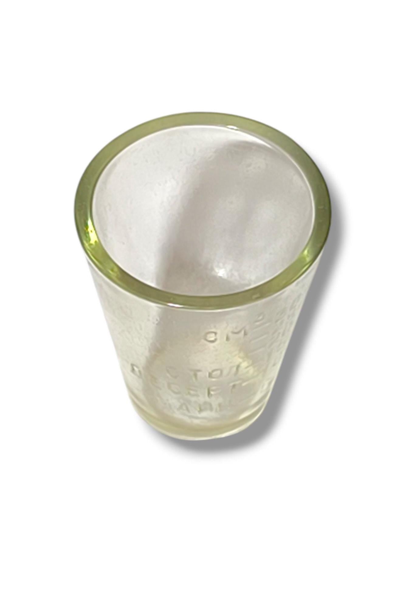 Collectible Measuring Shot Glass Cup 1970s Lithuania