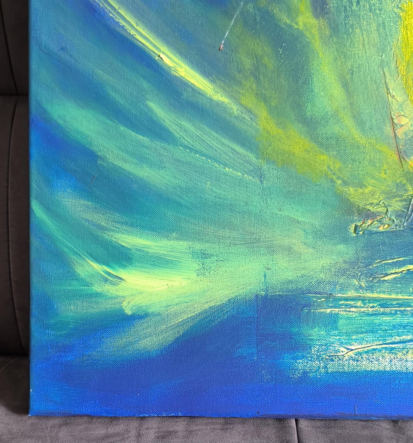 Acrylic on Canvas, Phoenix by Angelika Dampfer Signed Pre-1990