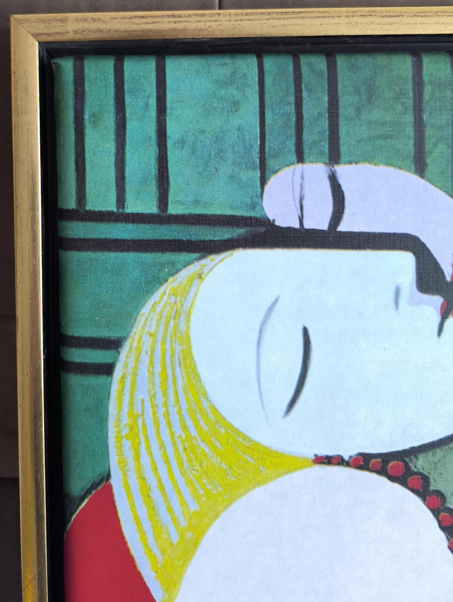 Pablo Picasso "Dream" – Framed Canvas Print, 1980