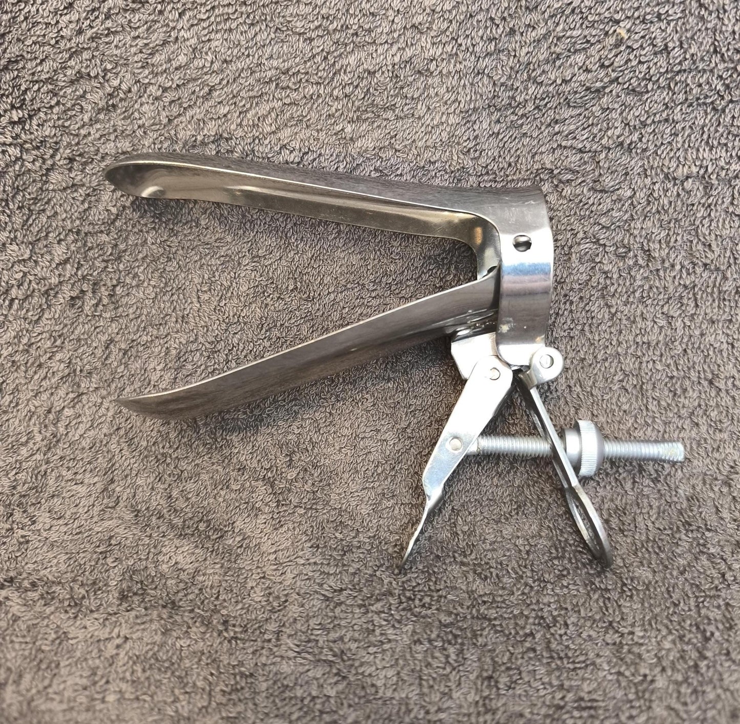 1980s Steel Gynecological Speculum – Unused Soviet Medical Instrument