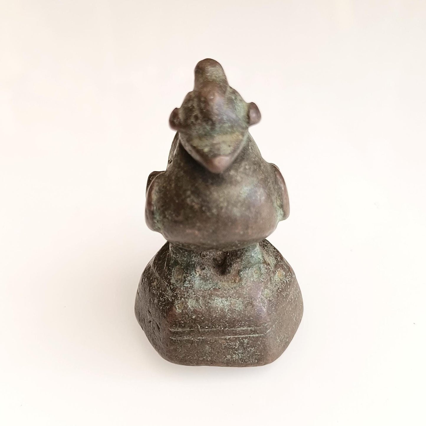 Small Bronze Burmese Asian Weight – Hantha Bird, 1800s