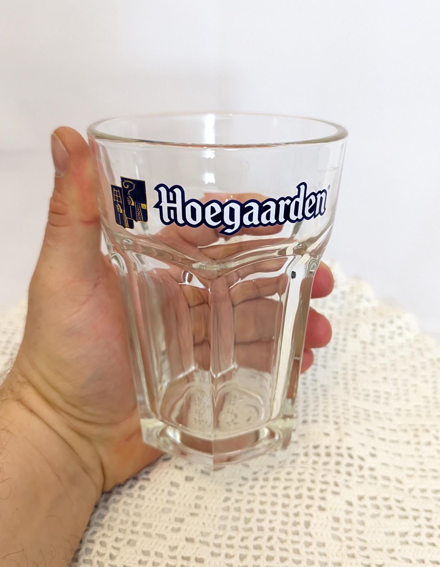 Vintage Hoegaarden Beer Glass - Limited Edition Collectible