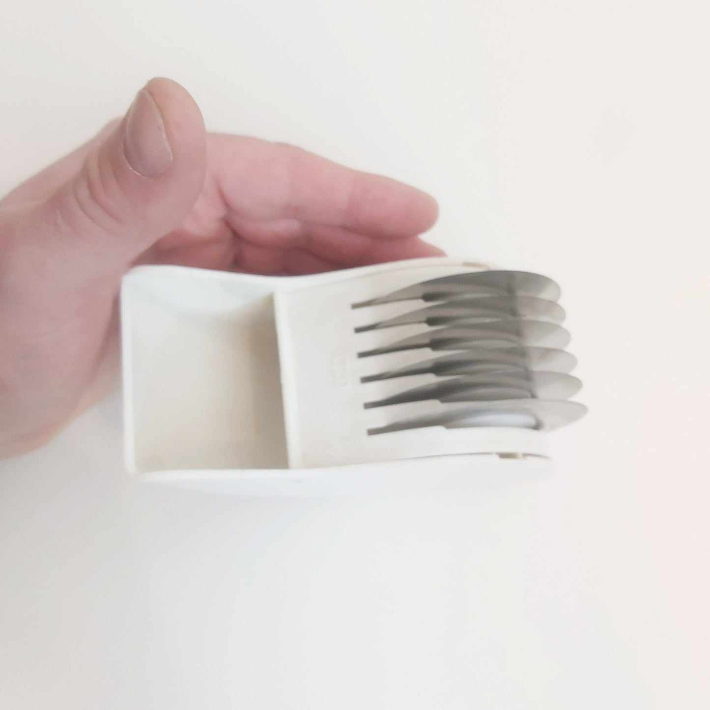 Vintage Stainless Steel Rotary Herb Cutter: Pasta Pastry Mincer