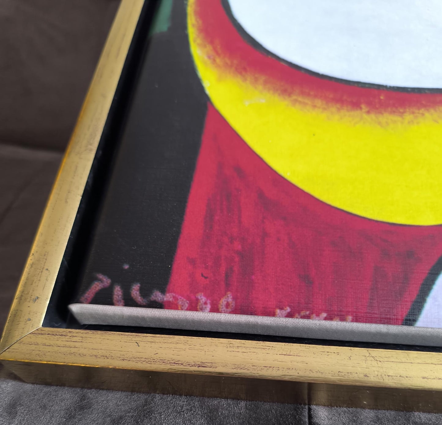 Pablo Picasso "Dream" – Framed Canvas Print, 1980