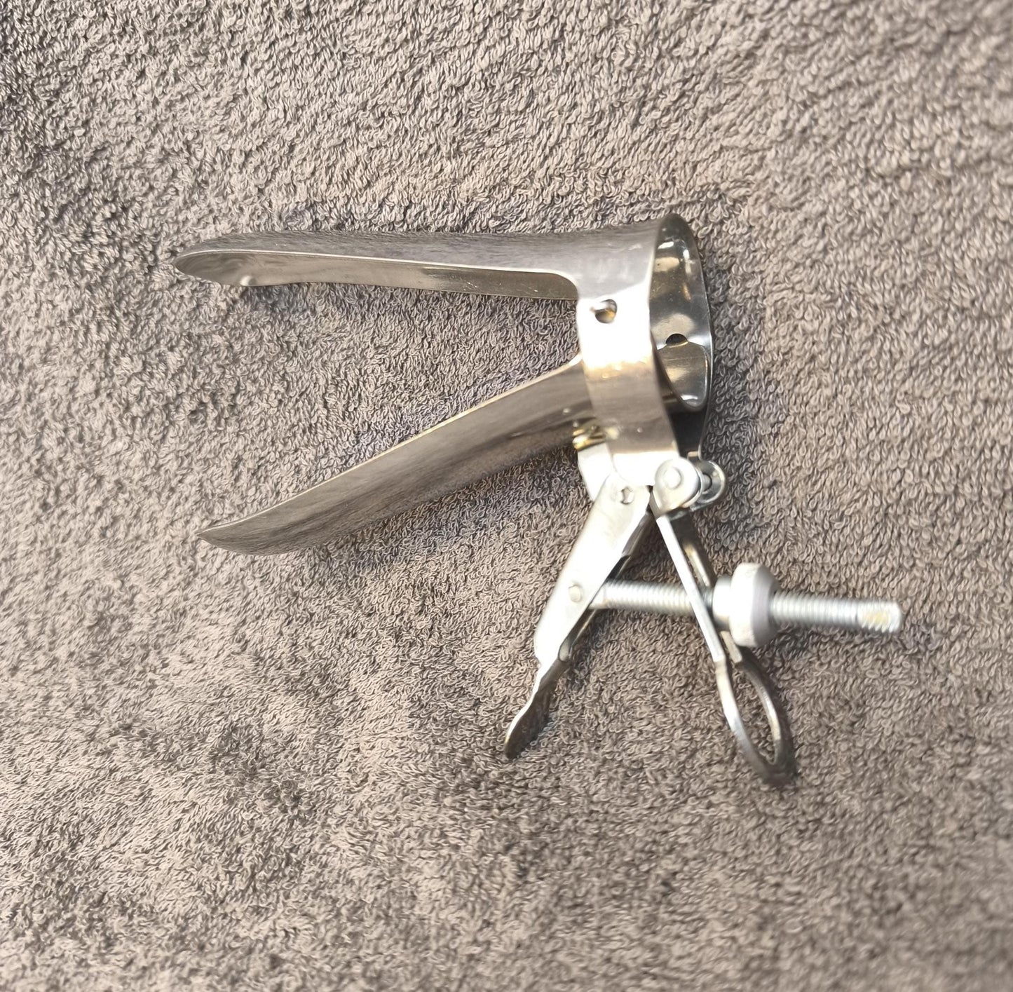 1980s Steel Gynecological Speculum – Unused Soviet Medical Instrument