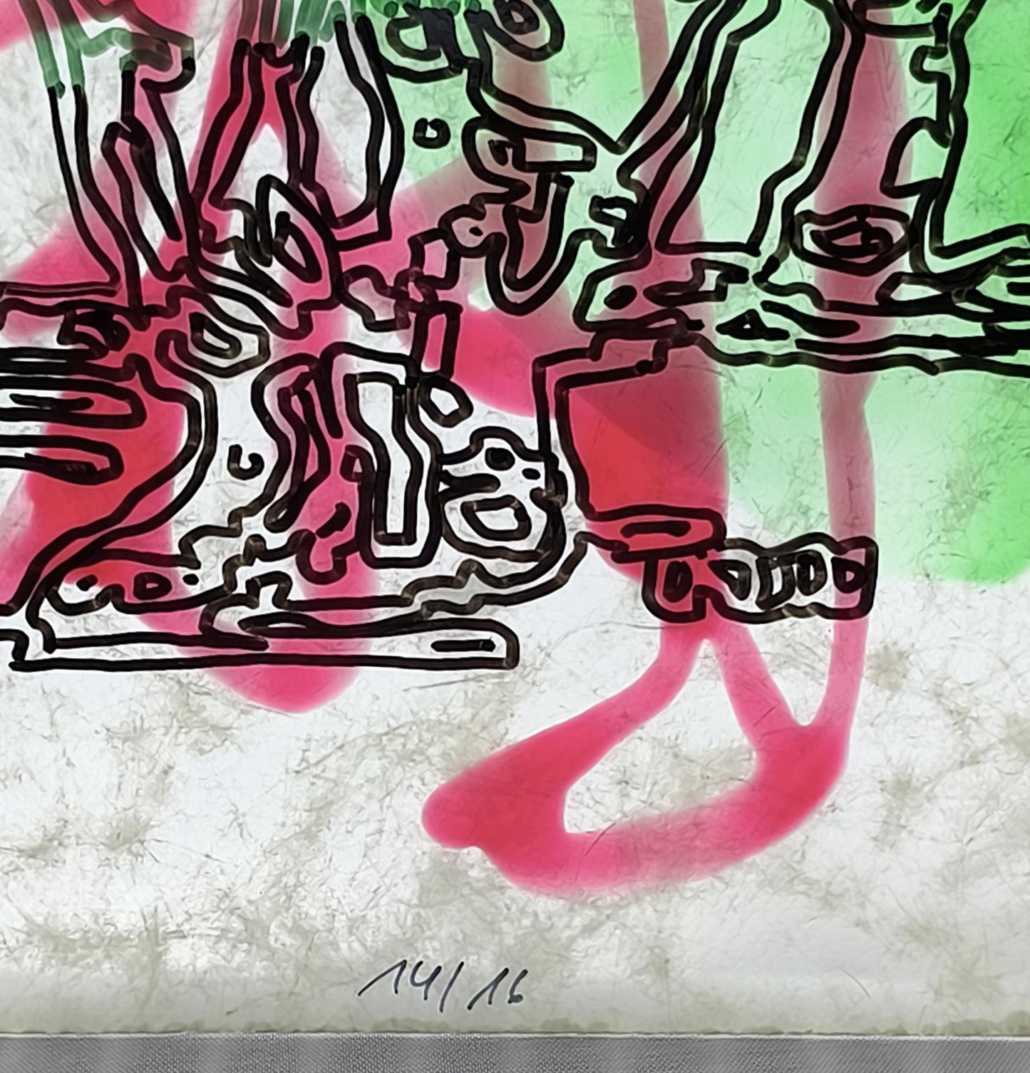 Uwe Esser Abstract Artwork "Crawl, Walk and Run" Germany 2005