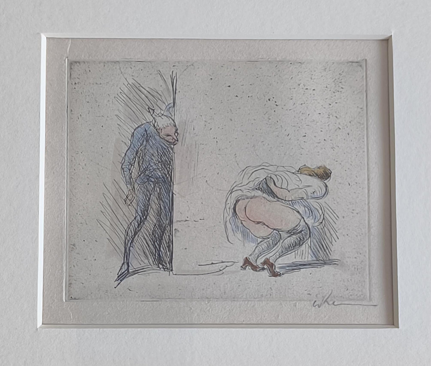 Erotic Etchings, Set of Three, Walter Klemm, Decameron 1922