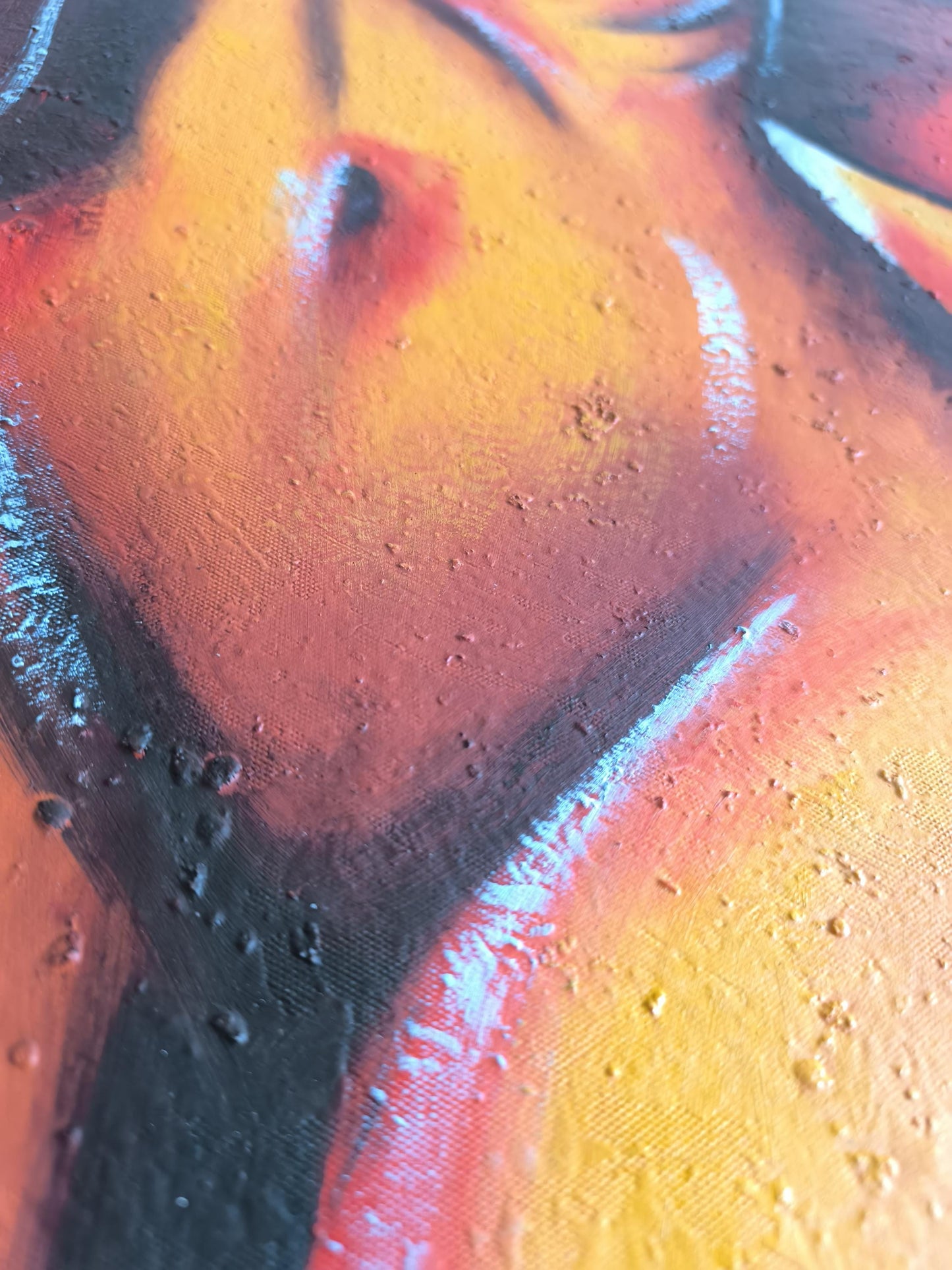 Unsigned Female Nude Oil on Canvas, Pre-1990, 60×80 cm